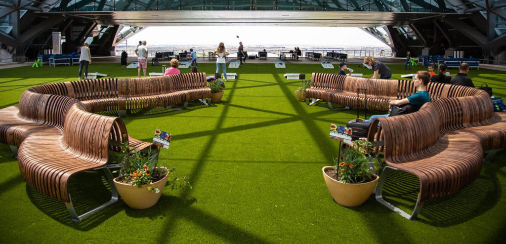SYNLawn Las Vegas artificial grass for Commercial applications