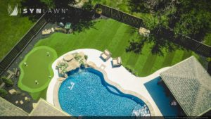 SYNLawn Las Vegas artificial grass for residential backyards