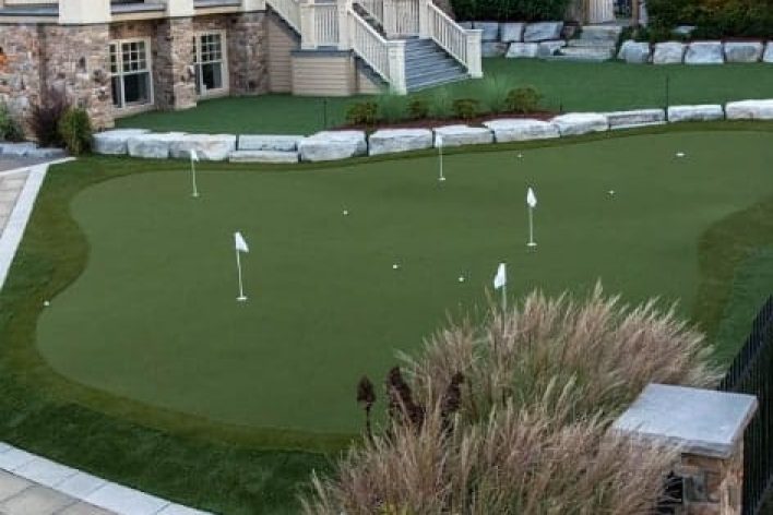 Residential Putting Green Installation